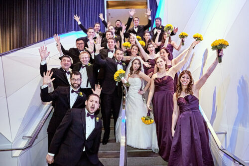 Wedding party in Radisson Blu by FotoeyeQ - Minneapolis Wedding Photographer